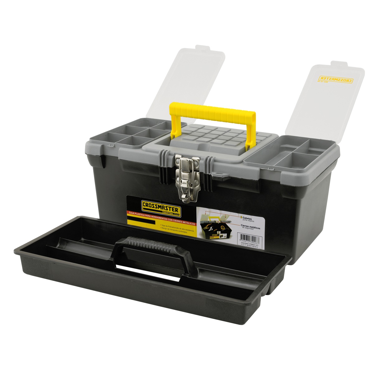 CAJA PLASTICA 395X223X165MM CROSS