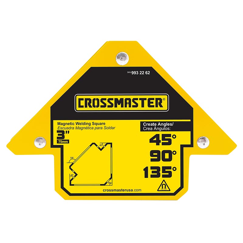 9932262 ESCUADRA MAGNÉTICA SOLDAR 3" - 11KG