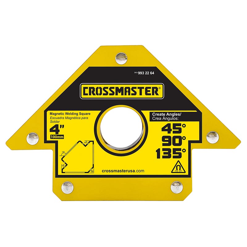 ESCUADRA MAGNÉTICA SOLDAR 4" - 23KG