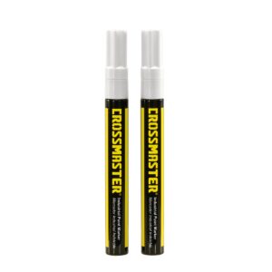 9932531 MARCADOR IND. INDELEBLE BLANCO X2