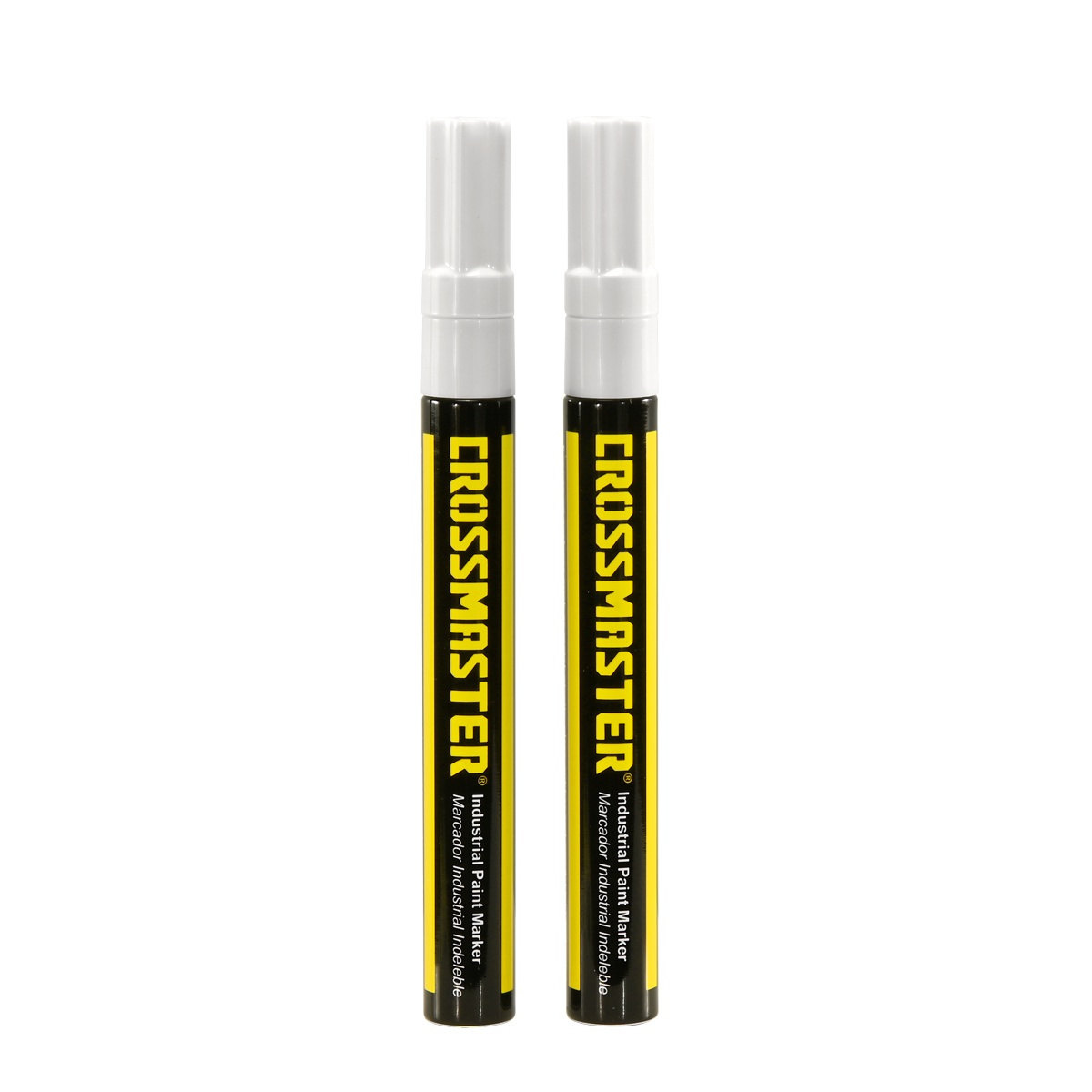 MARCADOR IND. INDELEBLE BLANCO X2