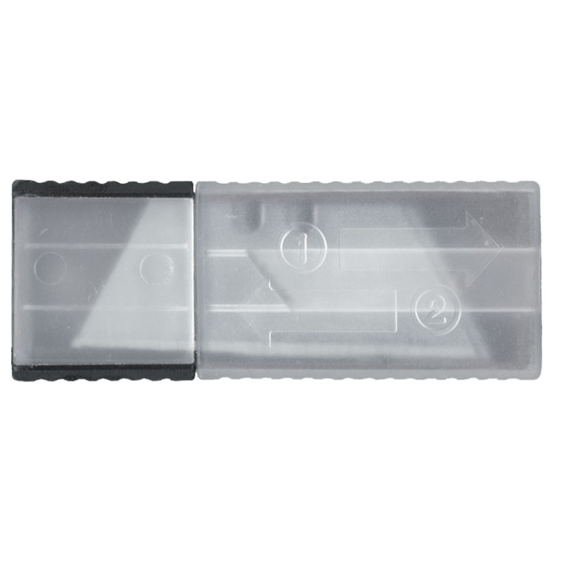 9932890 HOJAS PARA PORTA CUCHILLAS TRAPEZOIDAL - BLISTER 10 UNIDADES