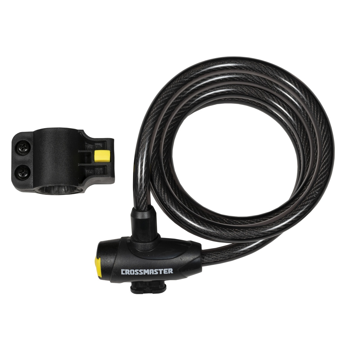 9933435 CANDADO CON CABLE ACERO (LINGA) 12X1500MM CROSSMASTER