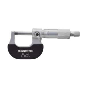 MICROMETRO ACERO INOX 0-25MM CROSS