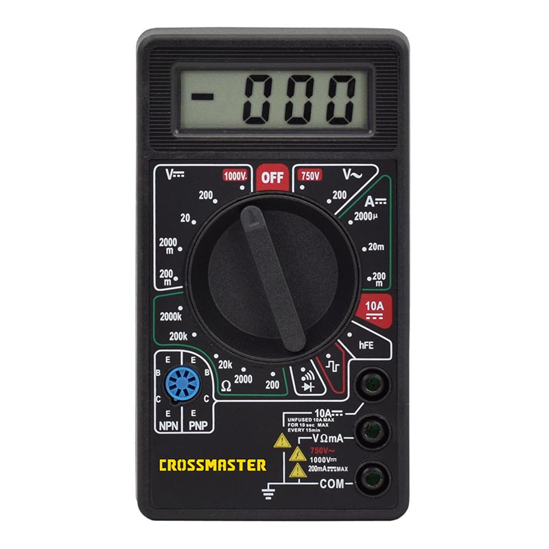 MULTIMETRO DIGITAL 200-1000V CROSS