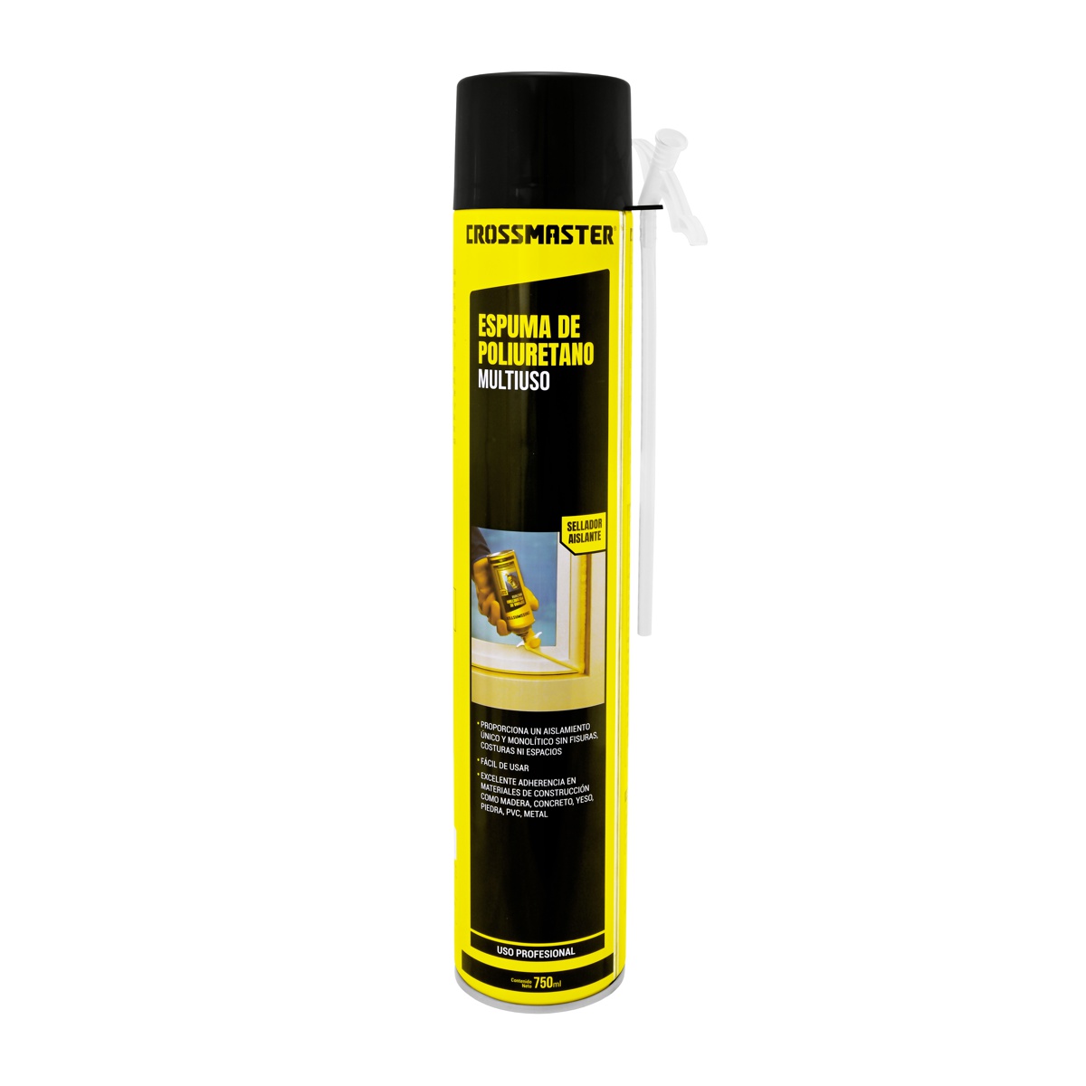 ESPUMA POLIURETANO 750ML CROSS