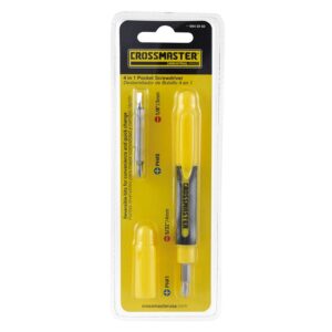 DESTORNILLADOR DE BOLSILLO 4 EN 1 CROSSMASTER