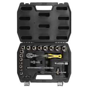 JUEGO BOCALLAVES 23 PIEZAS 3/8" - MÉTRICAS
