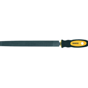 ESCOFINA MEDIA CAÑA 10" BASTARDA MANGO PLÁSTICO