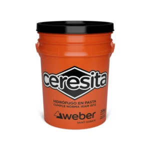 CERESITA  HIDROFUGO X 20 KG.  WEBER