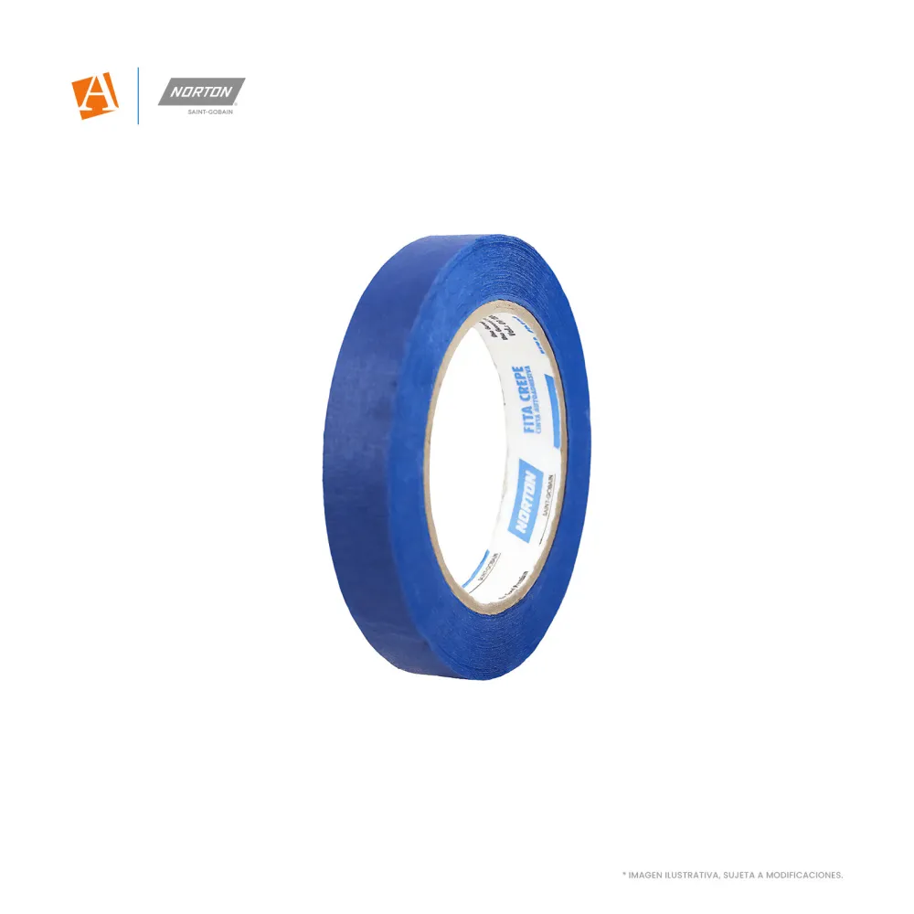 CINTA ENMASCARAR NORTON PAPEL AZUL 24MM X 50