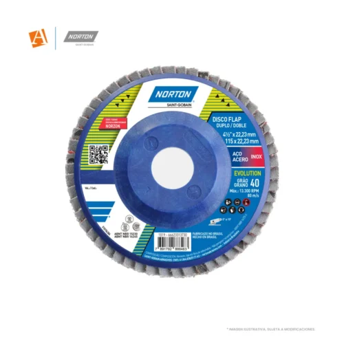 flap norton DISCO FLAP 115MM #040 NORTON
