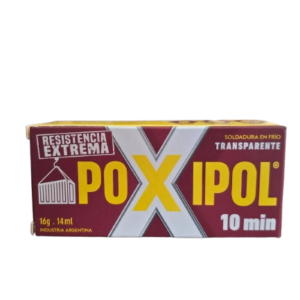 POXIPOL TRANSPARENTE 10 MIN. 21 G