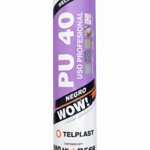 SELLADOR PU40 NEGRO X280ML POLIURETANICO