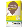 REVOQUE FORTE PARA EXTERIOR X 25 KG WEBER