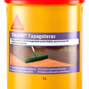 SIKAFILL TAPAGOTERAS - TRANSPARENTE - POTE 1 LT