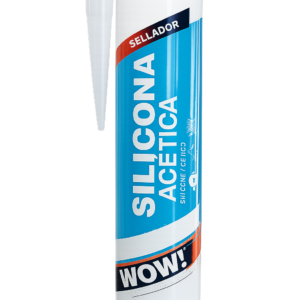 SILICONA ACETICA BLANCA CARTUCHO 280 ML