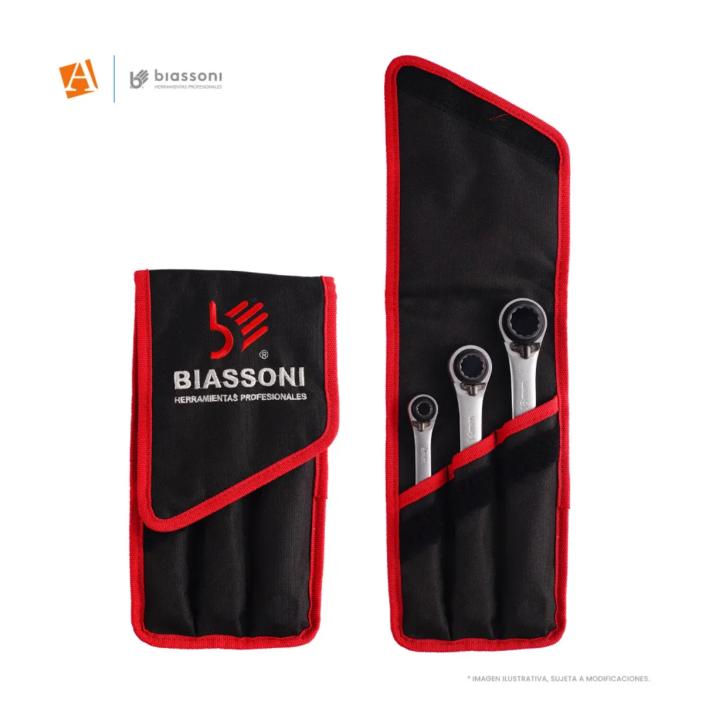 SET DE 3 LLAVES COMB. C CRICKET 8 19 MM