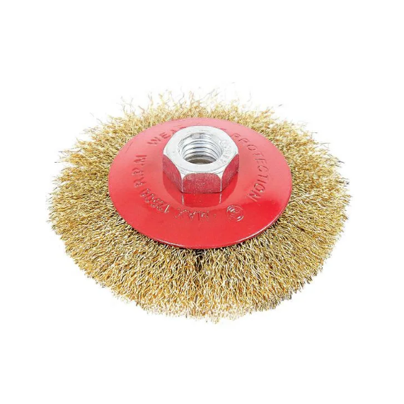 CEPILLO ACERO CONICO 100MM TUERCA 14MM