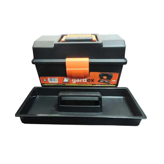 CAJA HERRAMIENTA 19" CON BANDEJA T ALTA - GARDEX