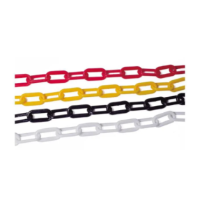 CADENA PLASTICA ROLLO N 6 X 30M NARANJA FLUOR