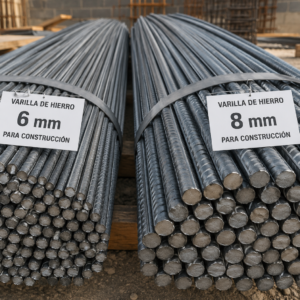 HIERRO DE CONSTRUCCIÓN VARILLA DE 6 MTS 4 2 MM