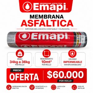 MEMBRANA Nº 4 - 35KG EMAPI