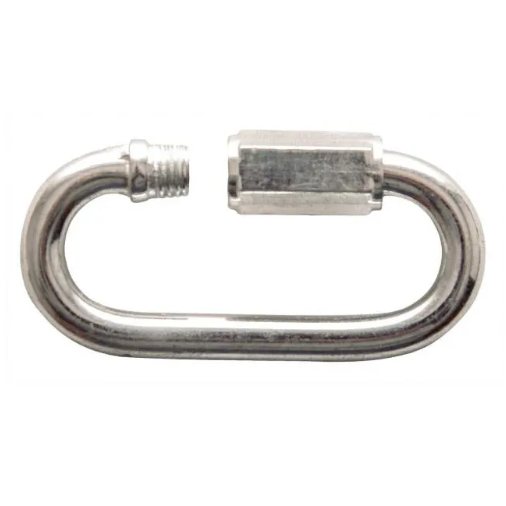 MOSQUETON CON TRABA SEGURIDAD 6MM - GARDEX