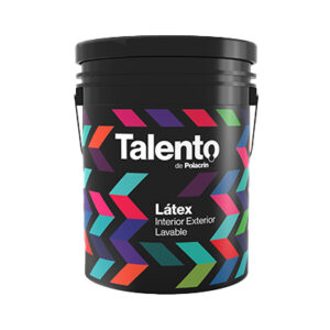 LATEX INTERIOR / EXTERIOR LAVABLE BLANCO X 4 LTS - TALENTO